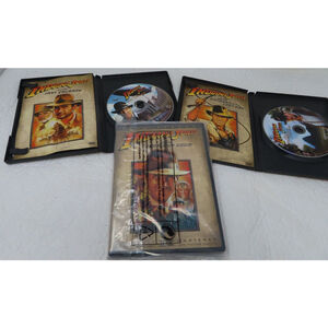Lot 3 1984 Indiana Jones Temple of Doom Raiders of Lost Ark Last Crusade DVD